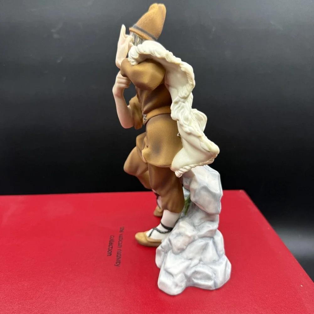 Vintage The Vatican Nativity Collection Shepherd Porcelain Hand Painted Vintage